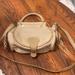 Anthropologie Bags | Leather Schuler & Sons Philadelphia Old School Bag | Color: Cream | Size: Os