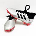 Adidas Shoes | New Adidas Predator 19.3 Fg Silver Kids Jr Soccer Cleats Shoes G25795 | Color: Black/Silver | Size: Various
