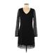 Laundry by Shelli Segal Casual Dress: Black Dresses - Women's Size 6