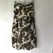 J. Crew Dresses | J. Crew Ikat Camo Womens Olive Green Bustier Strapless Silk Dress Pockets Sz 2 | Color: Green | Size: 2