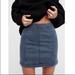 Free People Skirts | Free People Modern Femme West Minster Blue Denim Skirt Size 4 | Color: Black/Blue | Size: 4