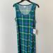 Lularoe Dresses | Lularoe Dani Dress Large Nwt | Color: Blue/Green | Size: L