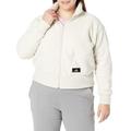 Adidas Jackets & Coats | Adidas Holidayz Sherpa Jacket Alumina Size 3x | Color: Cream | Size: 3x