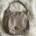 Coach Bags | Coach Leather Circle Hobo Bag | Color: Gold/Tan | Size: Os