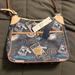 Dooney & Bourke Bags | Dooney &Bourke Disney Cruise Line Voyage Crossbody Purse Dcl New With Tags!! | Color: Blue/Tan | Size: Os