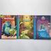 Disney Toys | 3 Disney Wonderful World Of Reading Books; Cinderella, Monsters Inc., The Prince | Color: Pink/Purple | Size: Osg
