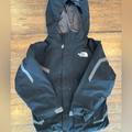 The North Face Jackets & Coats | Boys North Face Hyvent Hooded Double Layer Jacket Size Xxs (5) See Pictures | Color: Black/Gray | Size: 5b