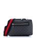 Gucci Bags | Gucci Soft Zip Sling Bag Gg Coated #93166g11b | Color: Black | Size: W:6.5" X H:10.5" X D:3.5"