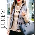 J. Crew Jackets & Coats | J Crew Herringbone Excursion Down Puffer Vest Nwot | Color: Black/White | Size: M