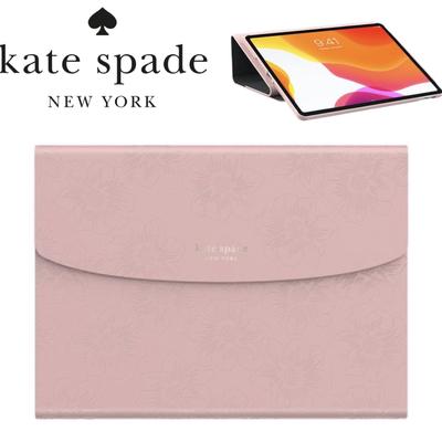 Kate Spade Accessories | Kate Spade Pink Reverse Embossed Hollyhock 10.2" Ipad Folio Magnetic Case | Color: Pink | Size: Ipad - 10.2"