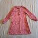 Lilly Pulitzer Dresses | Lilly Pulitzer Girls Size 6 Pink Long Sleeved Dress | Color: Pink/Tan | Size: 6g