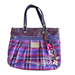 Coach Bags | Coach Poppy Tartan Purple Plaid Vintage Shoulder Bag | Color: Purple | Size: Os