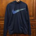 Nike Jackets & Coats | Blue Nike Dri-Fit Hoodie, Size Large Men’s | Color: Blue | Size: M