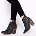 Free People Shoes | Free People Hybrid Strappy Booties Size 38. Euc | Color: Black/Brown | Size: 38