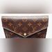 Louis Vuitton Bags | 3 Pc Authentic Louis Vuitton Long Wallet M62235 Portefeuille Sarah Monogram | Color: Brown/Pink | Size: W 7.48 X H 3.93 X D .98