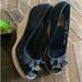 Tory Burch Shoes | Black Tory Burch Wedges | Color: Black | Size: 8
