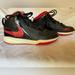 Nike Shoes | Boys Nike Team Hustle D7 Basketball Shoes, Black And Red Size 2y | Color: Black/Red | Size: 2b