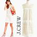 J. Crew Dresses | J Crew Geo Crochet Lace Sleeveless Shift Dress Euc | Color: Cream/White | Size: S
