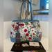 Gucci Bags | Gucci Flora Tote Bag Floral Pattern Japan Limited 50th Anniversary Women | Color: Blue/Cream | Size: H: 9.5in” (17.5 In To Handle) W: 14.5in”D:5.1 In