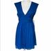 J. Crew Dresses | Blue Party Dress J Crew Abigail Blue Silk Chiffon Nwt Party Dress | Color: Blue | Size: 10p