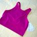 Athleta Tops | Athleta Crop Top Large Magenta Pink Large Q16 | Color: Pink | Size: L