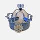 Disney Costumes | Disney Store Cinderella Princess Jewels Blue And Silver Crown | Color: Blue | Size: Osg