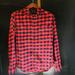 J. Crew Shirts | J. Crew Red Blue Check Plaid Flannel Button Down Shirt Size Medium | Color: Blue/Red | Size: M