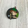 Disney Jewelry | 2000 Wdw Disney Peter Pan Scolding Tinker Bell Pin | Color: Green | Size: Os