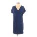 Lilla P Casual Dress: Blue Dresses - Women's Size Small