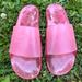 Coach Shoes | Coach Womens Size 8 Ulyssa Water-Resistant Jelly Pool Slide Sandals $95 Pink | Color: Pink | Size: 8