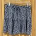 Brandy Melville Skirts | Blue Floral Brandy Melville Skirt Women’s One Size | Color: Blue/White | Size: One Size