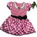 Disney Costumes | Disney Minnie Mouse Halloween Costume Sz 3/4 | Color: Pink/White | Size: Osg