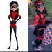 Disney Costumes | Costume- Incredibles Violet Kids Size 7/8 | Color: Red | Size: Girls 7/8