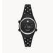 Kate Spade Accessories | Kate Spade Ks1212 Rumsey Digital Watch Polka Dot Silicone Band Nwot | Color: Black/Silver | Size: 32mm