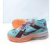 Nike Shoes | Nike Big 6.5 Youth/ Women 8 Lebron Xviii Low Gs Basketball Shoes Dn4177 400 | Color: Blue/Green | Size: 8