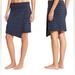 Athleta Skirts | Athleta Seaside Moroccan Assymetric Faux Wrap Skirt | Color: Black/Blue | Size: Xs