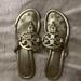 Tory Burch Shoes | Gold Tory Burch Sandals, Size 8 | Color: Gold | Size: 8