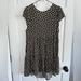 American Eagle Outfitters Dresses | American Eagle Flower Dress | Color: Black/Yellow | Size: L
