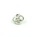 Gucci Jewelry | Gucci Interlocking Heart Earrings One Ear Silver 925 | Color: Silver | Size: Os