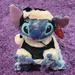 Disney Toys | Disney Store Stitch Plush Toy Santa Suit Hat Green Christmas Holiday With Tag | Color: Green | Size: Osbb