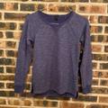 J. Crew Tops | Jcrew Blue Heathered Sweatshirt, Women’s Sized Xs | Color: Gray | Size: Xs