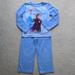 Disney Pajamas | Little Girls Disney Frozen Microfleece Pajamas | Color: Blue/Purple | Size: 5tg