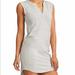 Athleta Dresses | Athleta Hayden Shift Dress In Grey Silk Blend Size Xs | Color: Gray | Size: Xs