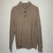 J. Crew Sweaters | J Crew Men L Shawl Collar Sweater Pullover Tan Wool Long Sleeve Warm Layer Shirt | Color: Tan | Size: L