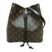 Louis Vuitton Bags | Louis Vuitton Neonoe Drawstring Shoulder Bag Monogram Noir Used | Color: Black/Brown | Size: H:10.2" X W:10.2" X D:6.7