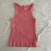 American Eagle Outfitters Tops | American Eagle Pink Tank | Color: Pink | Size: Xs