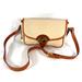 Dooney & Bourke Bags | Dooney And Bourke Vintage Ivory & Tan Leather Crossbody Shoulder Bag Made In Usa | Color: Red/Tan | Size: Os