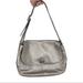 Coach Bags | Coach Park Leather Flap Shoulder Bag Metallic Silver | Color: Gray/Silver | Size: Os