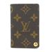 Louis Vuitton Accessories | Louis Vuitton Louis Vuitton Card Case Monogram Porto Cult Credit Pression Can... | Color: Brown | Size: Os