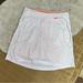 Nike Skirts | Nike Golf Dri-Fit Uv Victory Women's 17" Printed Skirt | Color: Orange/White | Size: Xs
